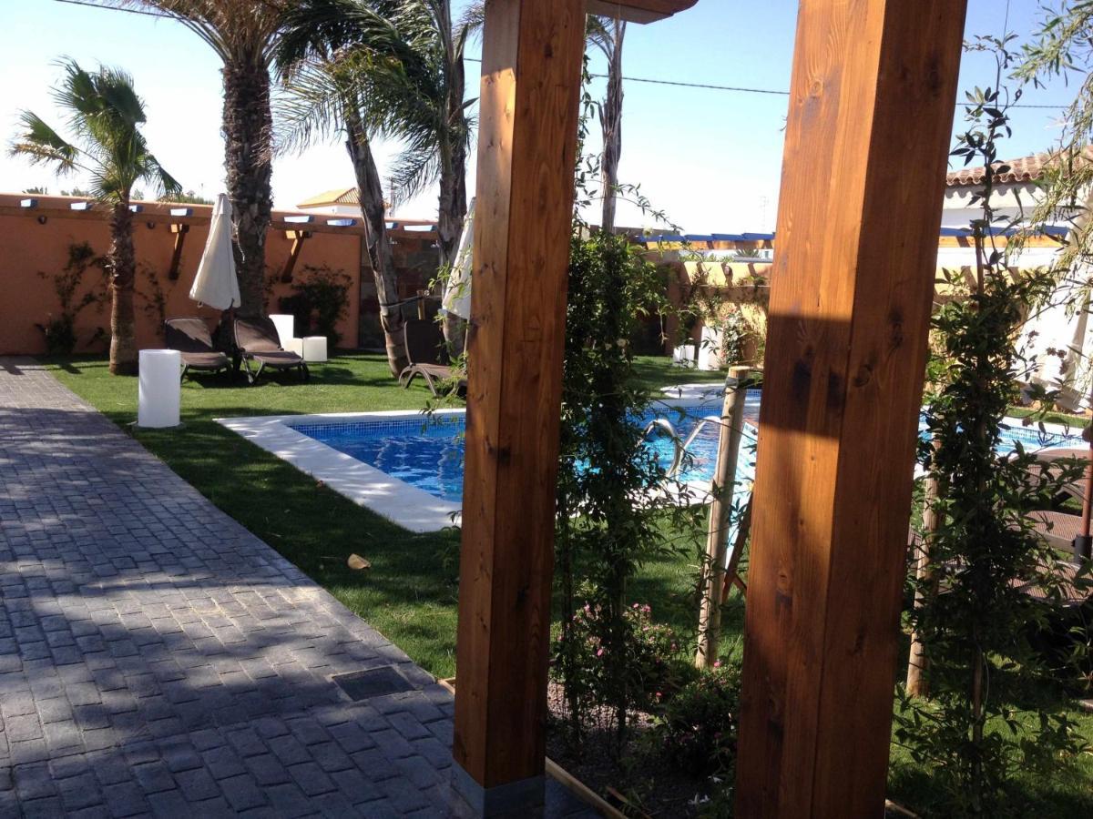 Estudio Con Jardincito Privado Barbacoa Y Piscina Cadiz Luaran gambar