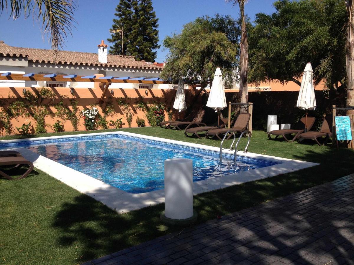 Estudio Con Jardincito Privado Barbacoa Y Piscina Cadiz Luaran gambar