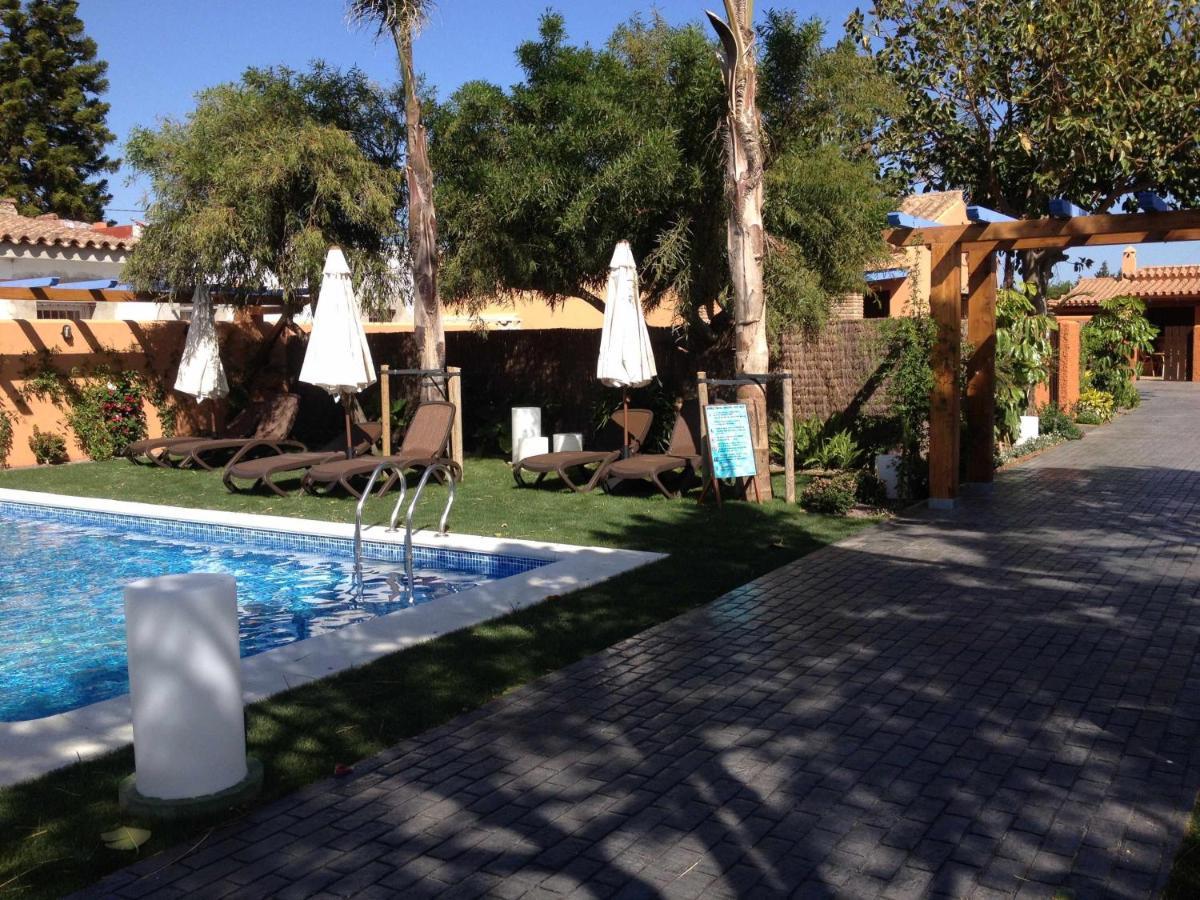 Estudio Con Jardincito Privado Barbacoa Y Piscina Cadiz Luaran gambar